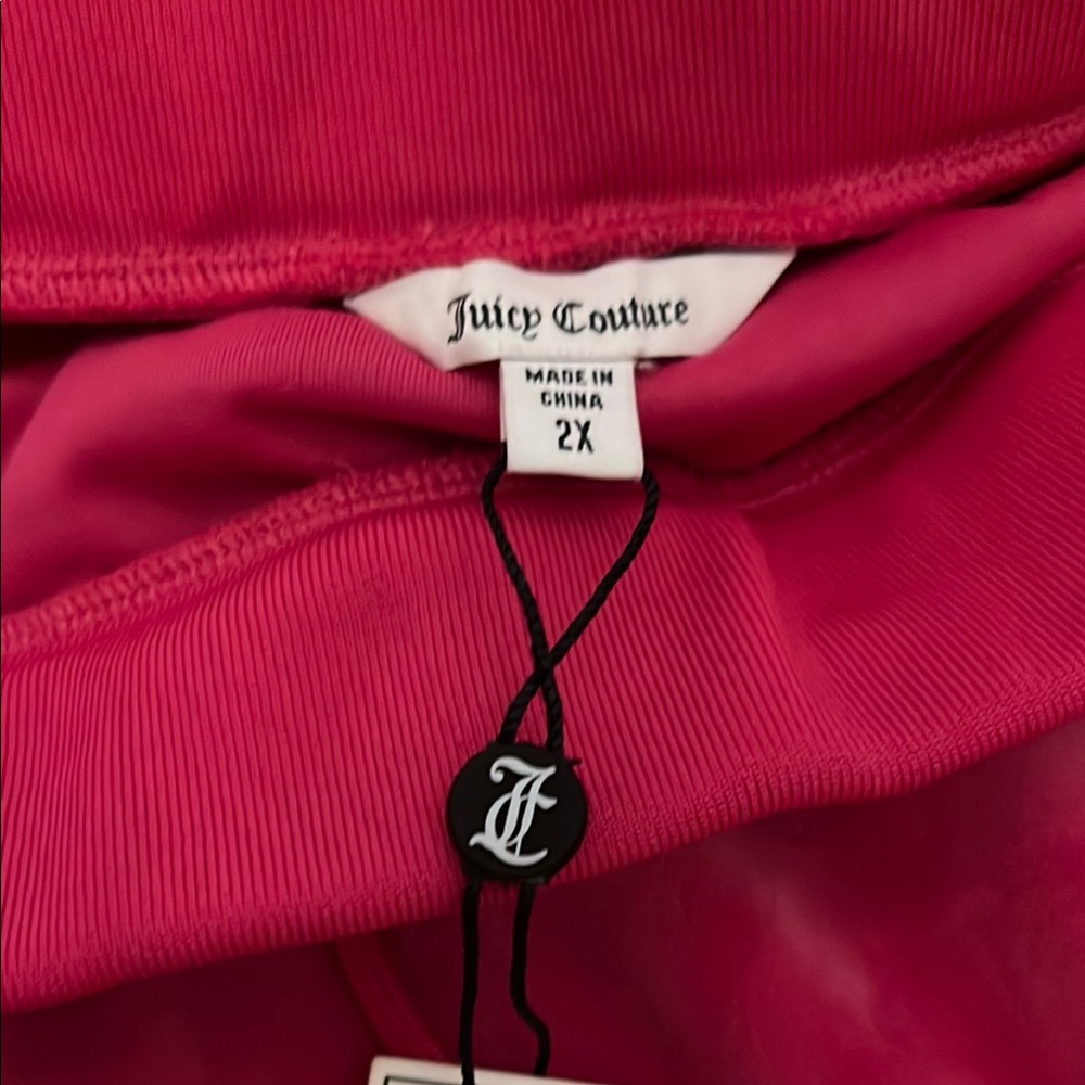 Juicy Couture Fuchsia Velour Trousers - Picture 3 of 5